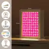 Stippen - Patroon - Roze Light Box met kabel (Tafellamp) klein 925 -USP_NL