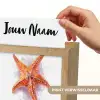 Zeester - Oranje - Paars Light Box met kabel (Kinderlampje) klein -USP_websiteprintNL