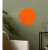 See te good - Paars - Oranje Wandcirkel behangsticker klein -sfeer2