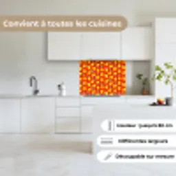 Oranje - Citroen - Geel - Blauw keuken achterwand 2 middel 865 -sfeer4_FR