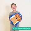 Dierenportret - Leeuw - kinderen Kinderrugzak - Blauw middel -sfeer1_UK