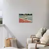Matcha Club - Tennis - Matcha Tuinposter op houten frame 2 cm dik klein -sfeer1