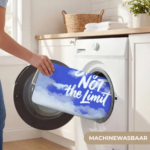 Sky is not the limit - Blauwe lucht - Wolken Badmat klein -USP_WasbaarNL