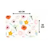 Kinderspel Kleurbloesem Placemat vinyl groot -specs