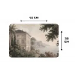 Zee - Villa - Beige Placemat vinyl groot -specs