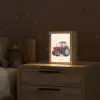 Trekker - Minimalistisch - Illustratie - Rood Light Box met kabel (Kinderlampje) klein -sfeer1_kind