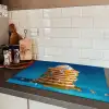 Pannenkoeken - Steentjes - Glitter - Slagroom Inductie beschermer vinyl 3mm klein -sfeer3
