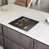 Kruiden Mozaïek Inductie beschermer vinyl 3mm middel -sfeer8