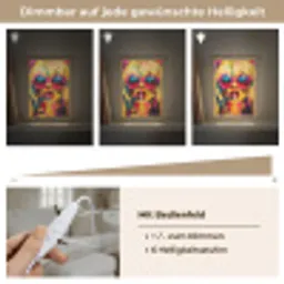 Zonnebril - Roze - Vrouw - Rietje Light Box met kabel (Tafellamp) klein -USP_dimbaarDE