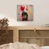 Graffiti - Panda - Ballon - Street art - Banksy aluminium wit klein -sfeer3