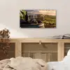 Wijn - Druiven - Heuvels - Landschap plexiglas 5mm klein -sfeer4