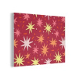 Sterren - Speels - Rood PET vilt klein 837 -3d