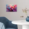 Bloemen - Roze - Watercolor - Kunst poster papier klein -sfeer3
