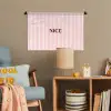 Nice - Strepen - Roze Wandkleed katoen klein -wsfeer4_kind