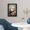 Toekan - Vogels - Bloemen - Planten - Tropisch fotolijst zwart zonder passe partout klein -sfeer4