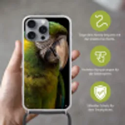 Ara - Portret - Groen Hoesje iPhone 16 Pro Max met koord klein -sfeer2_DE
