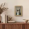 Kat - Kokskleding - Zwart - Wit Light Box met kabel (Tafellamp) klein -sfeer2