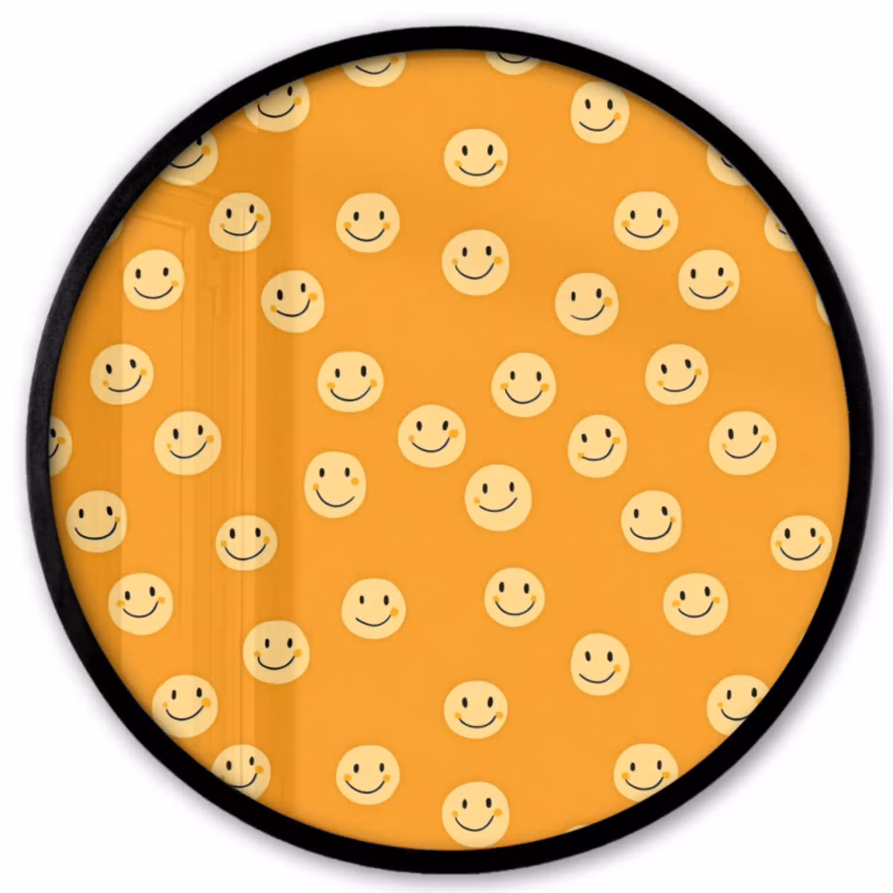 Smileys - Retro - Heel Fotolijst rond zonder passe partout klein 856 -3d