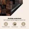 Mozaïek van Houttexturen Inductie beschermer vinyl 3mm middel -sfeer4
