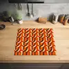 Retro - Modern - Kleurrijk Inductie beschermer vinyl 3mm middel 274 -sfeer5