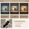 Toekan - Vogel - Bloemen - Planten Light Box met batterij (Wandlamp) middel -USP_lichtkleurNL