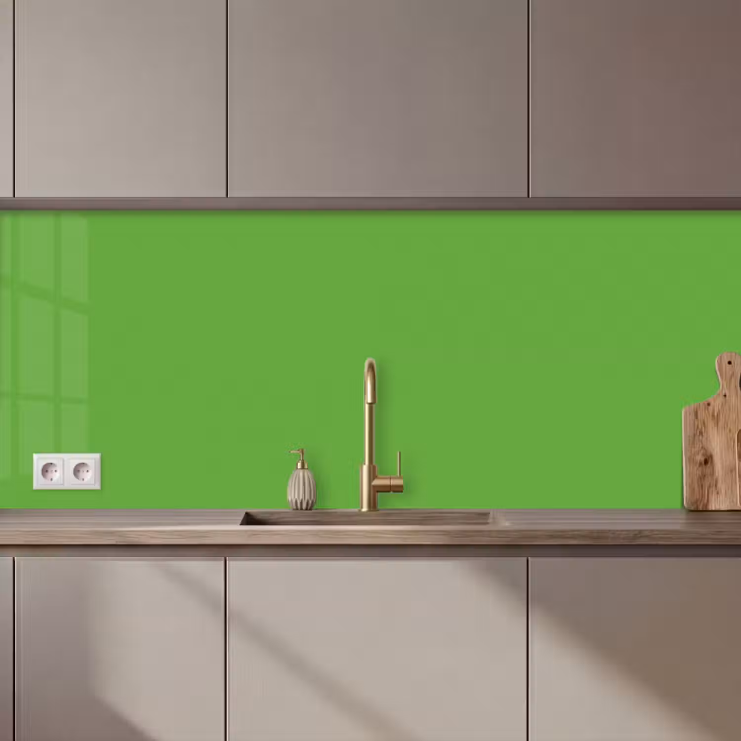 Küchenrückwand - Grün - Farben - Natur