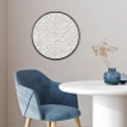 Schubben - Wit - Elegant Fotolijst rond zonder passe partout klein 856 -sfeer2