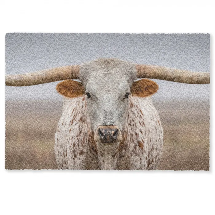 Longhorn - Grasveld - Dier Deurmat klein -zkaufland3d