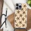 Sterren - Bruin - Natuurlijk Hoesje iPhone 16 Pro Max met koord klein -sfeer4