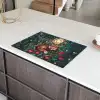Vos - Mozaïek - Bos - Maan Inductie beschermer vinyl 3mm klein -sfeer8