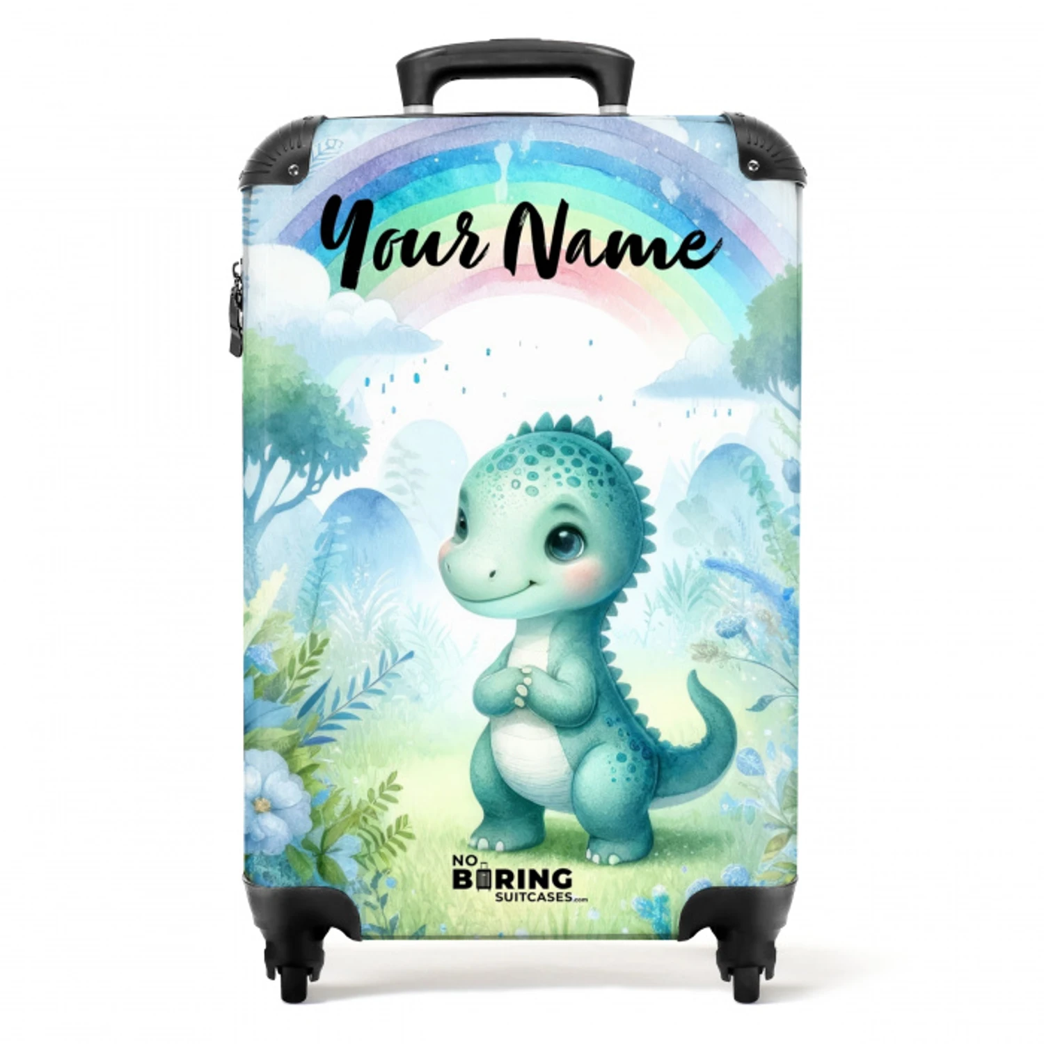 Daantje Dino NBS - Handbagage koffer - Kinderen Unisex middel -productfoto_recht