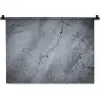 Beton - Grijs - Scheur Wandkleed katoen klein -zz3d