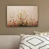 Wilde bloemen - Penseelstreken - Rustgevend canvas 2cm klein -sfeer3