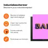 Felroze - Badass - Panterprint - Schaduw Inductie beschermer vinyl 3mm klein -zzzzzzz-td-ups