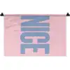 Nice - Paars - Roze Wandkleed katoen klein -zz3d