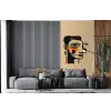 Geometrisch - Felle kleuren - Kubistische stijl fotobehang vinyl groot -bank