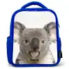 Schattige Koala Beer Kinderrugzak - Blauw middel -3d