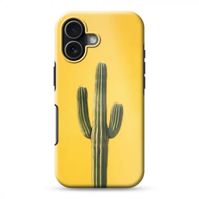 Telefoonhoesje Toughcase - Cactus - Groen - Minimalistisch