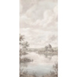 Landschap - Water - Natuur - Sepia Behang Vlies klein -3d_website