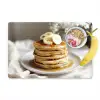 Pannenkoeken - Banaan - Siroop - Wit - Beige Placemat vinyl groot -zzzproduct_Kitchenyeah-website