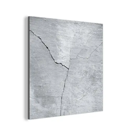Beton - Scheur - Grijs aluminium wit klein -3d