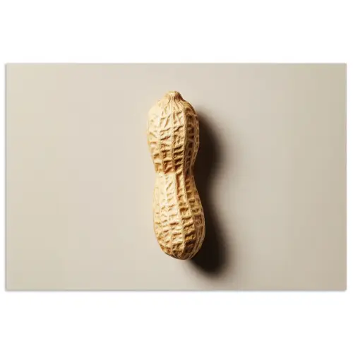 Pinda - Ruw - Beige poster papier klein -3d