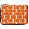 Patroon - Retro - Oranje laptophoes neopreen klein 279 -zkaufland3dotto