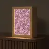 Organisch - Patroon - Roze Light Box met kabel (Tafellamp) klein 925 -z3d_website