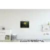 Bloem - Narcis - Gras - Geel textielposter latten blank klein -kinderkamer