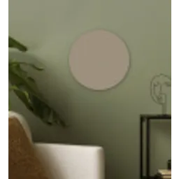 Interieur - Kleuren - Beige Wandcirkel kunststof plaat 5mm dik klein 188 -sfeer3