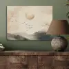 Landschap - Japandi - vogel PET vilt klein -sfeer2