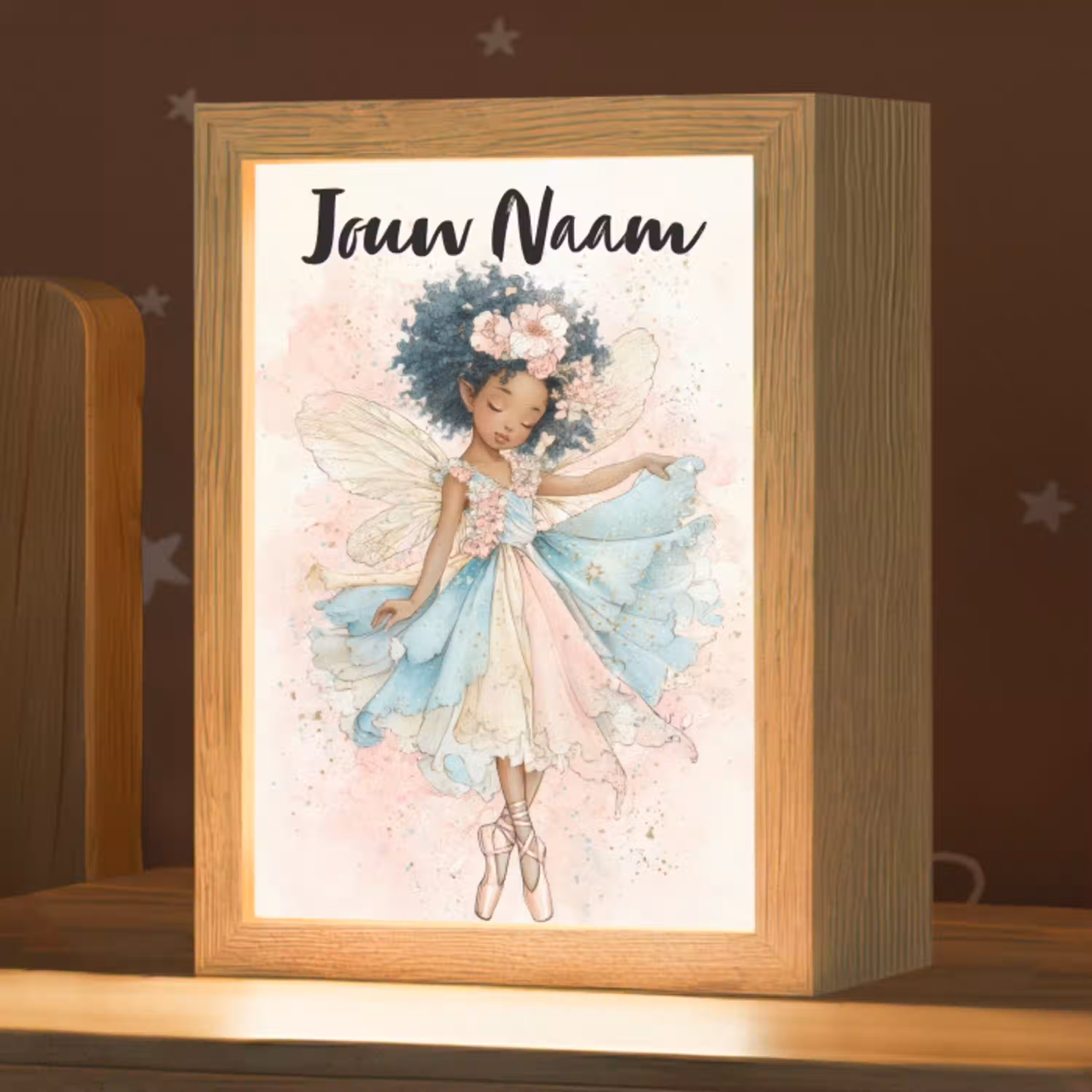 Fee - Pastel - Magie Light Box met kabel (Kinderlampje) klein -zzz_3d_website