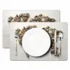 Wereldkaart - Stenen - Wit Placemat vinyl groot -zzsfeer2_Kitchenyeah-website