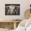 Stier - Kleurrijk - Hoorns PET vilt klein -sfeer3